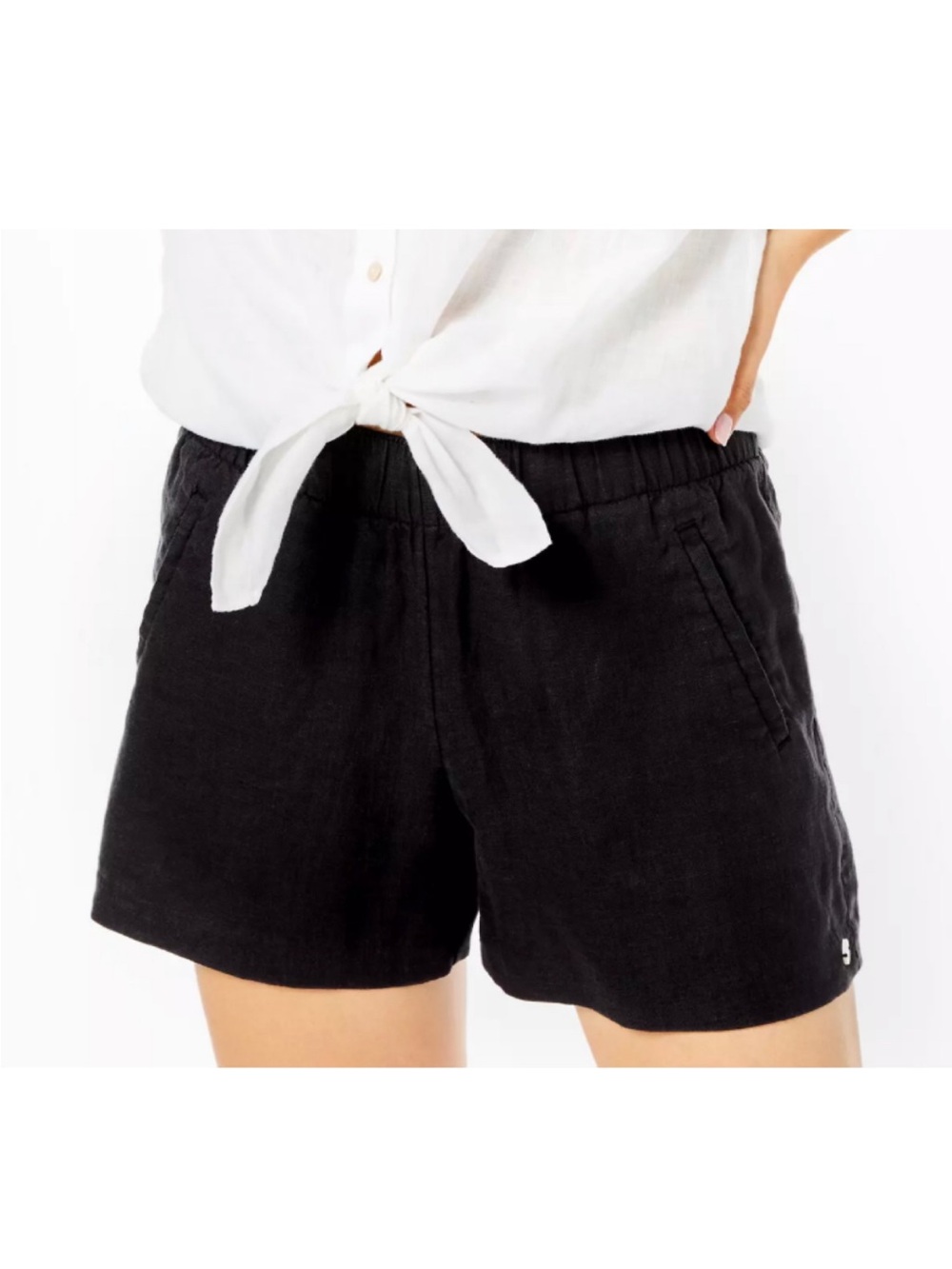 Lilly Pulitzer 100% Linen 4” Lilo Shorts EUC